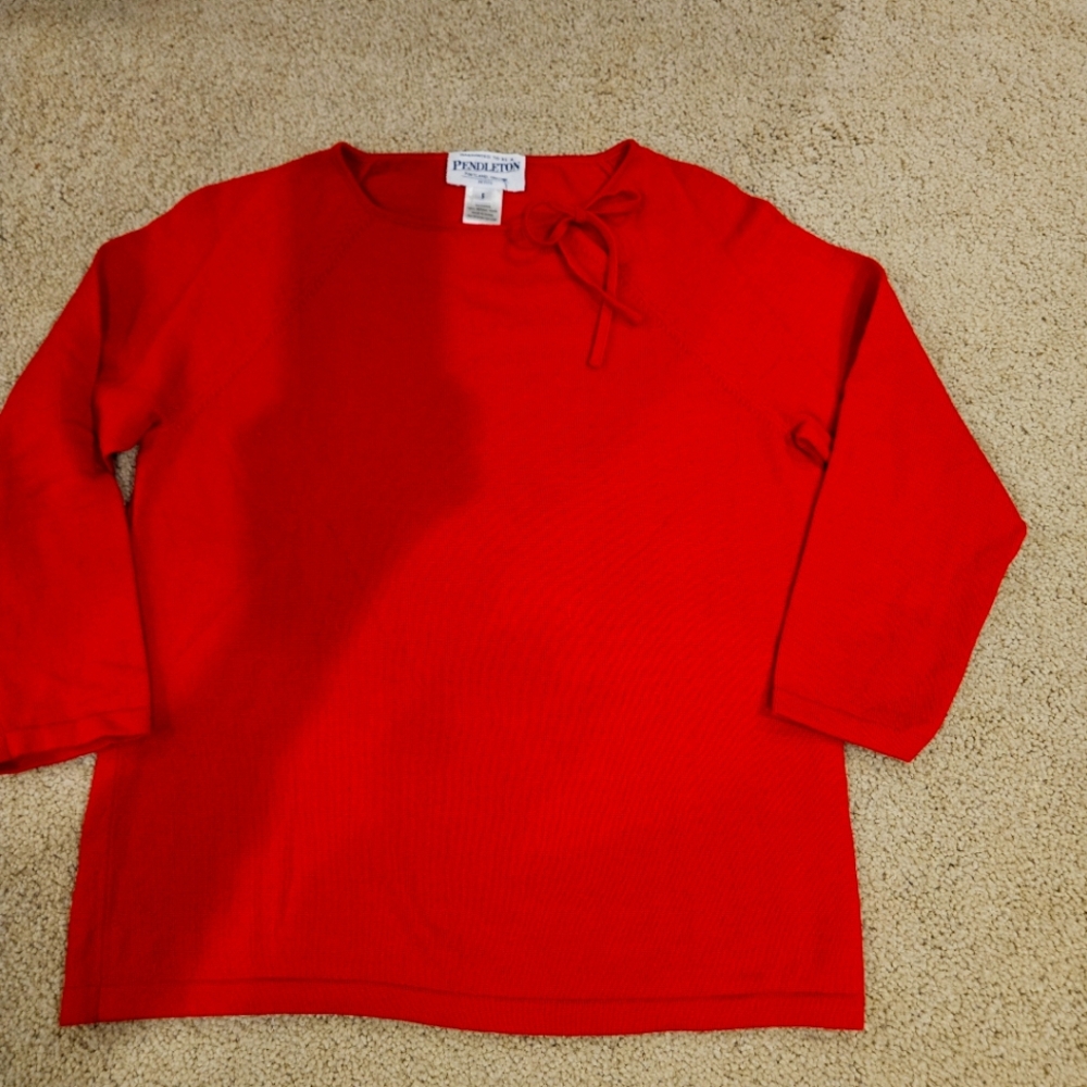 Pendleton Merino Wool Sweater Petite Small